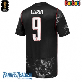 Canada Cyle Larin #9 Tricou Fotbal Replică Mondial 2026 Barbati Deplasare